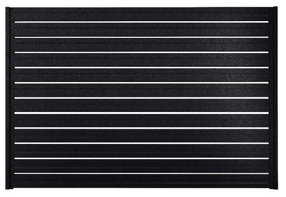 Panou de gard orizontal tip caseta