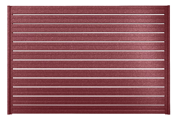 Panou de gard orizontal tip caseta