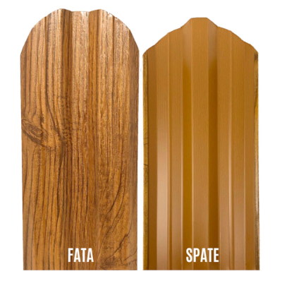 Sipca metalica stejar imitatie lemn