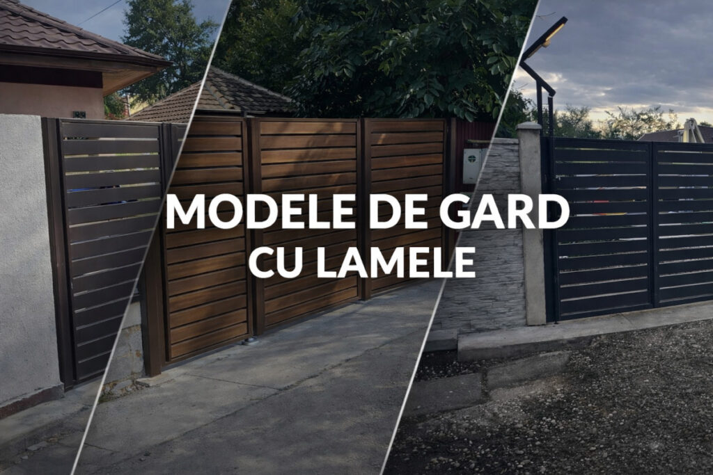 modele de gard ieftin